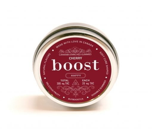 Boost Edibles Gummy - Cherry (300mg THC)