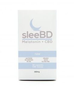 SleeBD  Raw Capsules (600mg CBD)