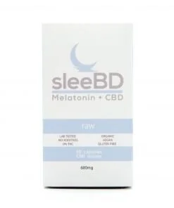 SleeBD  Raw Capsules (600mg CBD)