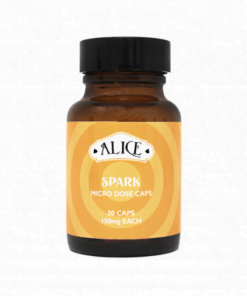 Alice Micro Dose Capsules – Spark (4500mg Golden Teacher)