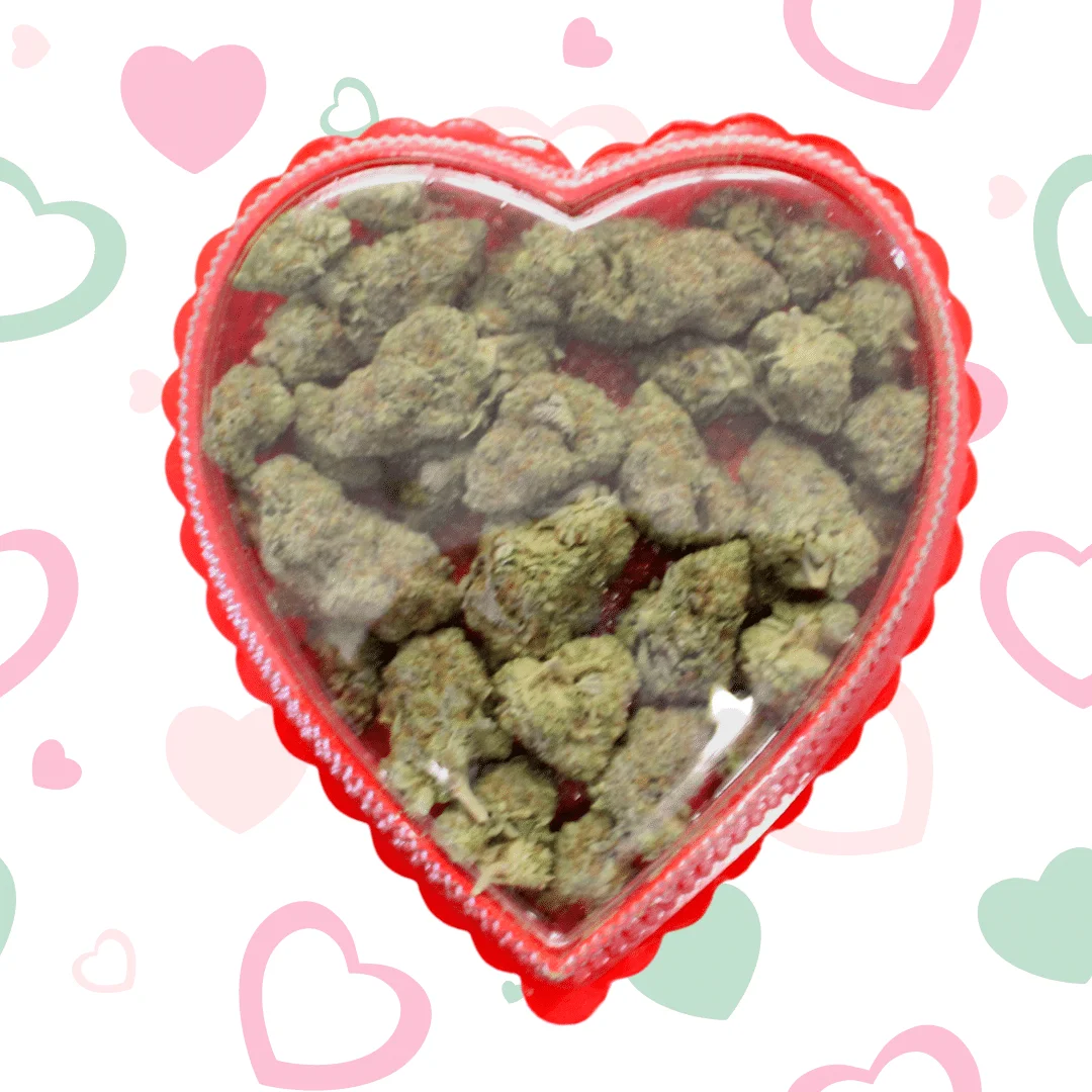 Weed Heart Box 36 Grams – Miracle Alien Cookies