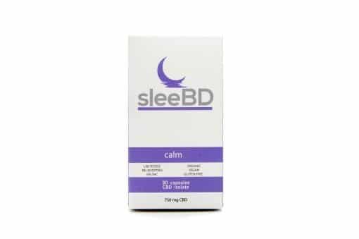 SleeBD – Calm Capsules (600mg CBD)