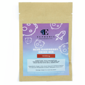 Euphoria Psychedelics – Blue Raspberry Drink Mix (3000mg)