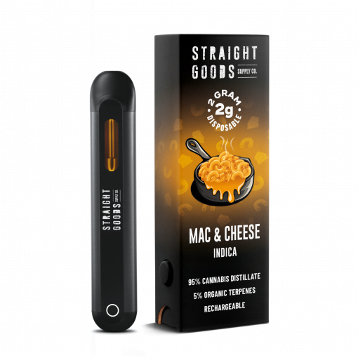 Straight Goods 2 GRAM Disposables – Mac & Cheese