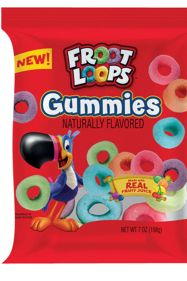 Candy Froot Loops Gummies - No THC