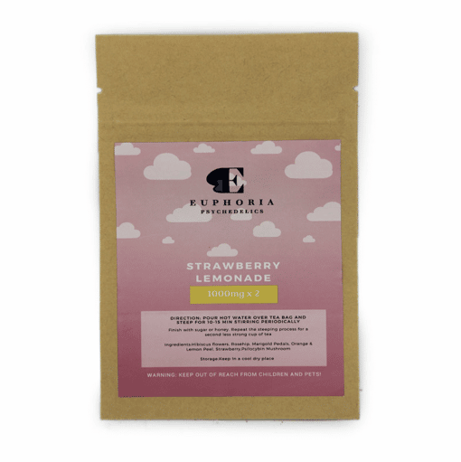 Euphoria Psychedelics – Strawberry Lemonade Tea (1000mg x 2)