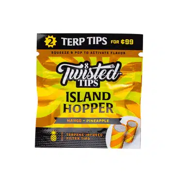 Twisted Tips Terpene Infused Filters - Island Hopper