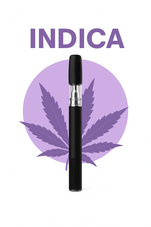 1ML INDICA DISPOSABLE VAPE By Pharmcraft.co