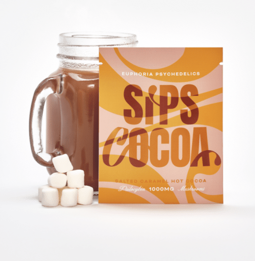 Euphoria Psychedelics – Salted Hot Chocolate Sips 1000mg