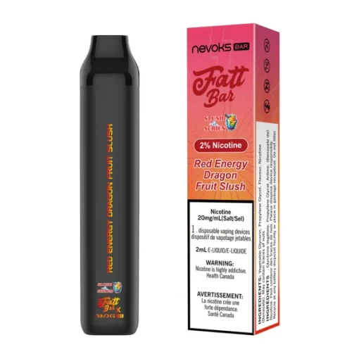 Red Energy Dragonfruit Slush- 20mg/mL