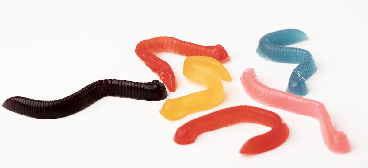 Medicated Gummy Worms 40mg - Image 2