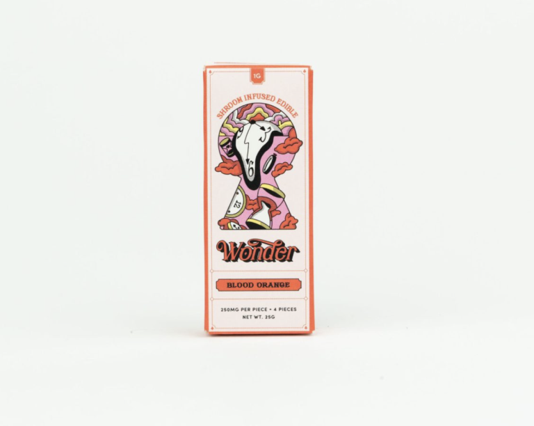 Wonder Psilocybin Chocolate Bar – Blood Orange 1g