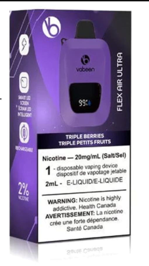 FLEX AIR ULTRA – Triple Berries (20mg Nicotine)