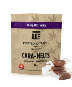 Twisted Extracts – Cara-Melts Indica (80mg THC)
