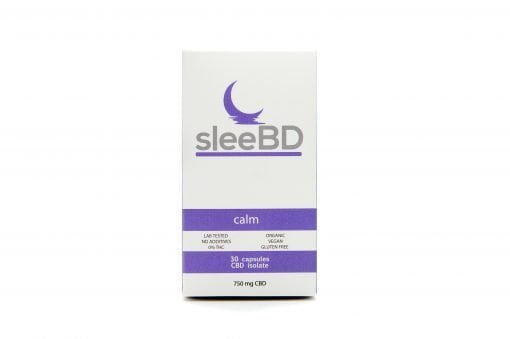 SleeBD – Calm Capsules (600mg CBD)