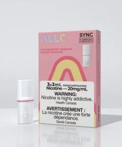 Allo Sync Pod Pack Strawberry Banana 20mg