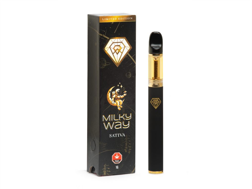 DIAMOND CONCENTRATES – DISPOSABLE VAPES – MILKY WAY 1G