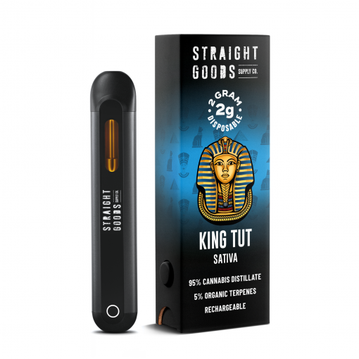 Straight Goods 2 GRAM Disposables β King Tut (Sativa)