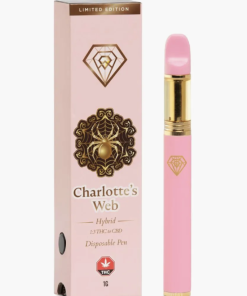 Diamond Concentrates Disposable (Distillate) – Charlotte’s Web (1g) **Limited Edition