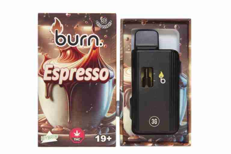 Gram Burn Disposable Vapes – Espresso (Hybrid) (3 Gram)