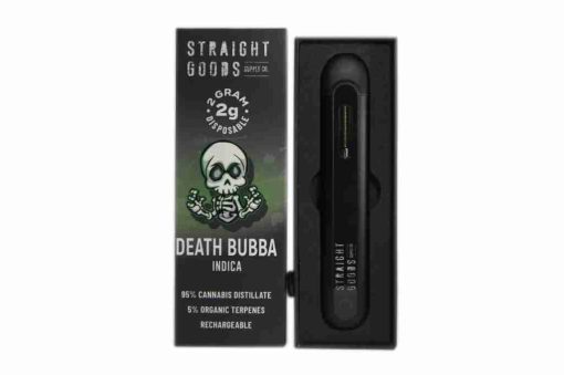 Straight Goods 2 GRAM Disposables – Death Bubba (Indica)