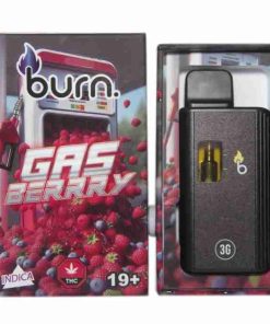 3 Gram Burn Disposable Vapes – Gas Berry (Indica) (3 Gram)