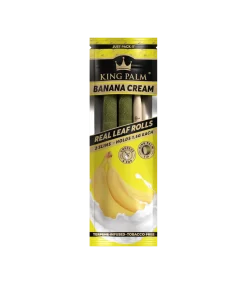 King Palm | Slim Rolls | 2 Pack - Banana Cream