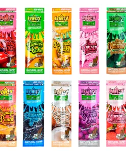 JUICY WRAPS HEMP TERP - 8 flavours